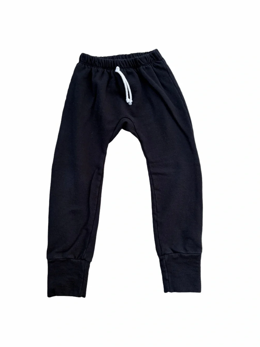 Childhoods Clothing Size 6/7 Black Pull On Joggers Slim Fit Sweatpants
